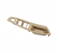 MTVTFECEWG Left Driver Side Car Interior Door Handle for 5 Series 2010-2016 Window Armrest Panel Cover Switch Frame (Beige)