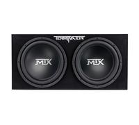 Mtx Audio Terminator Series Tne212D 1,200-Watt Dual 12-Inch Sub Enclosure Black