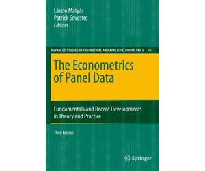 Mtys - Econometrics of Panel Data Fundamentals and Recent Developm - X555z