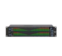 MU-231 Audio Equalizer Dual 31 Bands Digital Equaliser Profesional Sound System Equalizador Spectrum Speaker Management(Black)