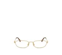 Miu Miu MU 52ZV 5AK1O1 Woman Optical frames Metal Gold Transparent Geometric Normal