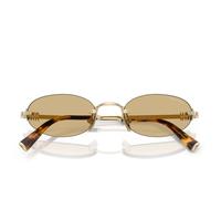 Miu Miu MUA54S ZVN10R Womenâs Sunglasses Gold Size 51