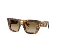 Miu Miu MU B05S 14L20U Woman Sunglasses Acetate Turtle Brown Squared Normal Shaded