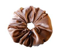 Mu Lan Scrunchie Shaper | Non-Slip Anti-Slip Hair Volumizer | Handmade Under Scarf Shawl Hijab (Beige Gold)