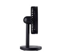MU Portable Mini Fan, 5 inch Usb Rechargeable Simple Design 3 Speed Adjustable Low Noise Table Fan Home Learning Office Air Cooler,A