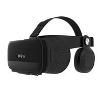 MU Small House Z5Vr Glasses 4D Virtual Reality One Machine Ar Mobile Phone Dedicated 3D Head-Mounted Rv Game Helmet,Black,One Size