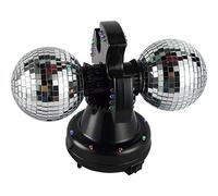 MU Twin Mirror Disco Ball
