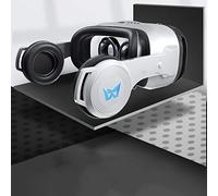 MU Ugp One Machine Vr Glasses Rv Virtual Reality 3D Mobile Phone Dedicated 4D Iqiyi Eyes Wear Ar Different 4K Screen Game Console Handle U8 Computer Version,White,One Size