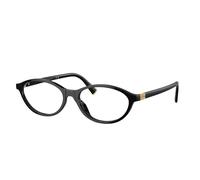 Miu Miu MU 09XV 16K1O1 Woman Optical frames Acetate Black Round Normal