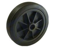 MU226 - Spare Plastic Trailer Jockey Wheel 155mm Replacement Wheel 21.1mm Bore Compatible With Maypole MP225