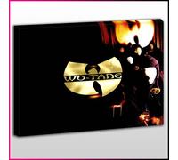 MU284 Wu-Tang-Clan Faceless Framed Ready To Hang Canvas Print, Music, Pop Street Wall Art, Picture