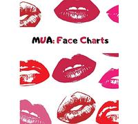MUA: Face Charts: Blank face templates complete with yearly planner and space for notes, for the budding and professional make up artist. Design and ... looks for all seasons and fashion designs.