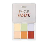 MUA Face Shape Palette, Conceal & Correct, 6 Cream Shades