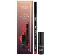 MUA FANCY SATIN LIP SET (INTENSE COLOUR LIP LINER FANCY & SATIN LIPSTICK FANCY)