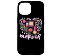 MUA Make Up Addict Eyelash Beauty Cosmetic Makeup Case for iPhone 15