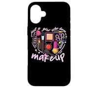 MUA Make Up Addict Eyelash Beauty Cosmetic Makeup Case for iPhone 16 Plus