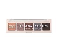 MUA Makeup Academy 5-Shade Eye Shadow Palette, Andromeda Skies, Highly Pigmented Matte & Shimmer Blend, Vegan and Cruelty Free