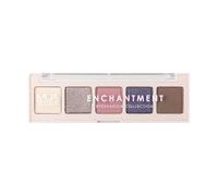 MUA Makeup Academy 5-Shade Eye Shadow Palette, Enchantment, Highly Pigmented Matte & Shimmer Blend, Vegan and Cruelty Free