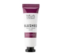 MUA Makeup Academy Blushed Liquid Cream Blusher, Highly Pigmented for Cheeks & Lips, Blackcurrant, 10ml - Vegan & Cruelty Free