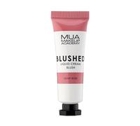 MUA Makeup Academy Blushed Liquid Cream Blusher, Highly Pigmented for Cheeks & Lips, Dusky Rose, 10ml - Vegan & Cruelty Free