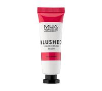 MUA Makeup Academy Blushed Liquid Cream Blusher, Highly Pigmented for Cheeks & Lips, Razzleberry, 10ml - Vegan & Cruelty Free
