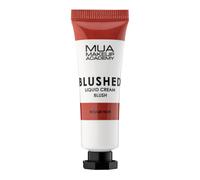 MUA Makeup Academy Blushed Liquid Cream Blusher, Highly Pigmented for Cheeks & Lips, Rouge Noir, 10ml - Vegan & Cruelty Free