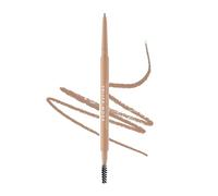 MUA Makeup Academy Brow Define, Fair Micro Eyebrow Pencil with Spoolie Brush, For Light Hair (Pack of 1) - Vegan & Cruelty Free