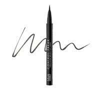 MUA Makeup Academy Control Freak Brush Tip Liquid Eyeliner Pen, Jet Black - Vegan & Cruelty Free