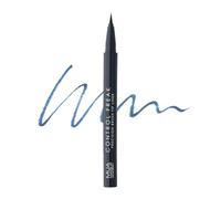 MUA Makeup Academy Control Freak Brush Tip Liquid Eyeliner Pen, Midnight Navy - Vegan & Cruelty Free