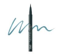 MUA Makeup Academy Control Freak Brush Tip Liquid Eyeliner Pen, Racing Green - Vegan & Cruelty Free