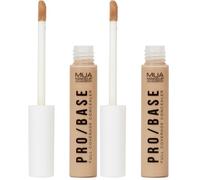 MUA Makeup Academy Pro/Base Full Coverage Concealer, Lightweight & Long-Lasting, Shade #144, 9.5 g - Vegan & Cruelty Free (Pack of 2)