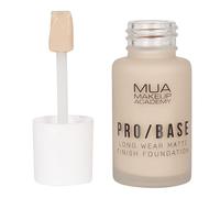 MUA Makeup Academy Pro/Base Full Coverage Long Wear Matte Finish Foundation, Shade #110, 30 ml - Vegan & Cruelty Free