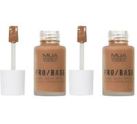 MUA Makeup Academy Pro/Base Full Coverage Long Wear Matte Finish Foundation, Shade #183, 30 ml - Vegan & Cruelty Free (Pack of 2)