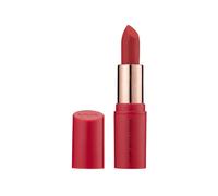 MUA Makeup Academy Creamy Matte Lipstick, Razzleberry (Red), Highly Pigmented - Vegan & Cruelty Free (Pack of 1)