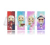 MUAECH 4 PCS Diamond Art Bookmarks with Tassel, Taylor Themed DIY Cute Book Mark for Book Lovers, Diamond Painting Bookmark Kits for Reading Women, Taylor Gift Diamond Art Kit for Beginner Adults Kids