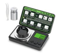 Muaket 0.001g/50g Digital Milligram Scale, Pocket Micro Scales with 7 Units, Mini Gram Scale, High Precision Mg Scale for Powders, Jewelry, Medicine,