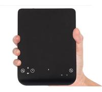 Muaket Rechargeable 0.1g/3kg Coffee Scale with Timer, Espresso Scale with Touch Sensor Button for Pour-Over Coffee, Portable Accurate Scale with TARE, Precision Kitchen Scale with Automatic Timing