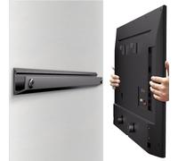 MUAKIOY 2 Set Ultra Slim Studless TV Wall Mount for 22-55 Inch TVs, No Stud No Drill Drywall Mount Hanger, Damage-Free TV Mounting Bracket, Max VESA 400x400mm, Holds 100 lbs