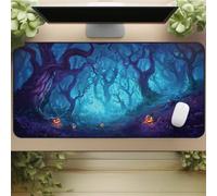 Muaor Gaming Mouse Mat Terror Jungle, Large mouse Pad 1200x600mm Thickness 3MM, Improved Precision and Speed, Non-Slip Base Mousepad with Stitched Edges for Gaming, Office & Home
