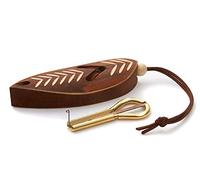 MUARO Jaw Harp by P.Potkin in Dark Wooden Case (Mouth Harp)