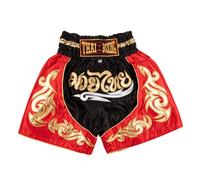MUAY NATION Kids (2-12 years) Unisex Boxing Shorts - Black, Size 9-12 Years, Regular Fit
