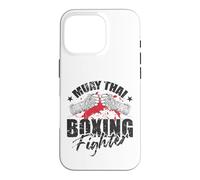 Muay Thai Boxing Fighter Warrior of the Ring Case for iPhone 16 Pro