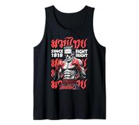 Muay Thai Boxing MMA Fighter Frankenstein Fight Fright Tank Top