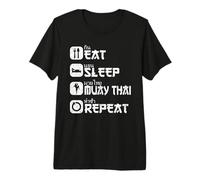 Muay Thai Boxing Thai Boxer Thai Kickboxing Premium T-Shirt