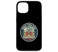 Muay Thai Dad Fighter Boxer Kickboxing Athlete Father's Day Case for iPhone 13