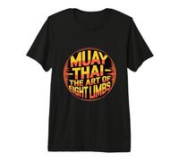 Muay Thai Eight Limbs Fighter Identity Premium T-Shirt