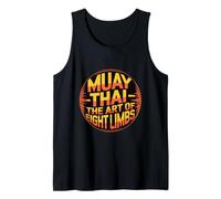 Muay Thai Eight Limbs Fighter Identity Tank Top