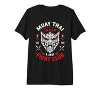 Muay Thai Fighter 8 Limbs Club Thai Boxing Premium T-Shirt