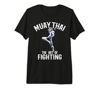 Muay Thai Fighter - The Art of Fighting Premium T-Shirt