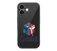 Muay Thai Glass Phone Cases Compatible with iPhone 17
